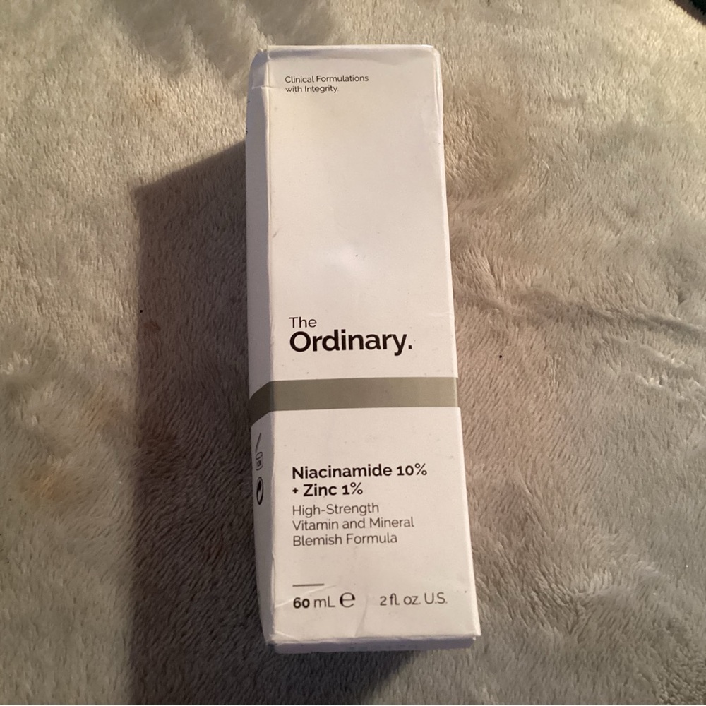 The Ordinary Niacinamide 10% + Zinc 1% Serum new in box 60 ml